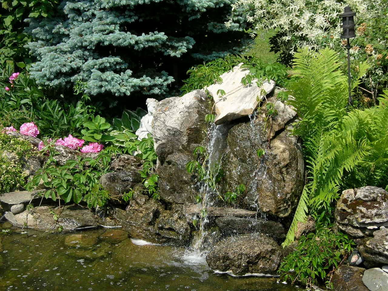 Smaller Backyard Water Feature